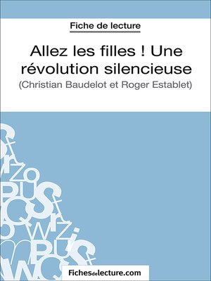 cover image of Allez les filles ! Une révolution silencieuse